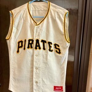 Vintage Pittsburgh Pirates Rawlings Vest Jersey Size 38